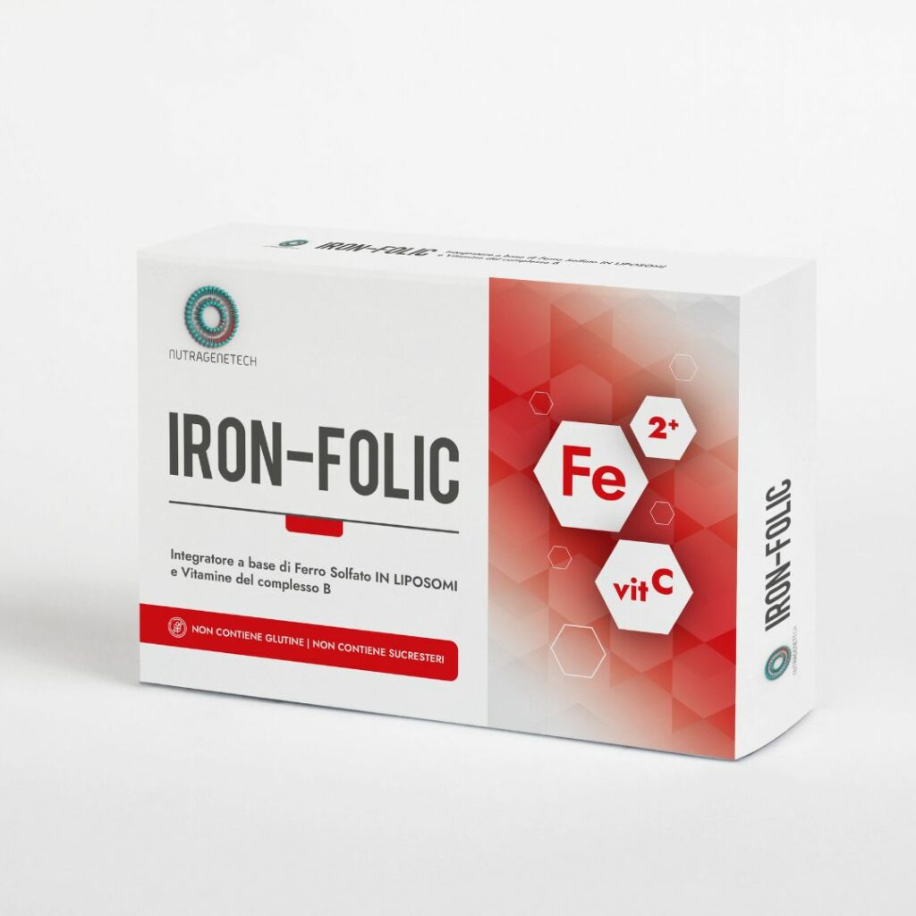 Iron folic integratore fronte